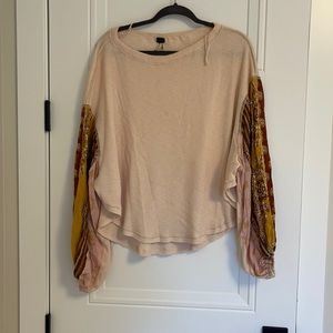 Free people blouse, lightly worn
